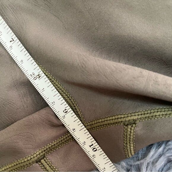 ZYIA Green Floral Print Athletic Active Leggings Size S 4 - Picture 3 of 4